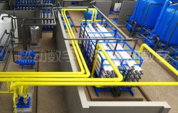 水處理設備三維演示動